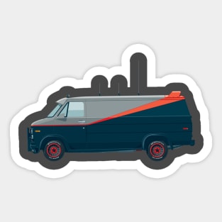 A-Team Van Sticker